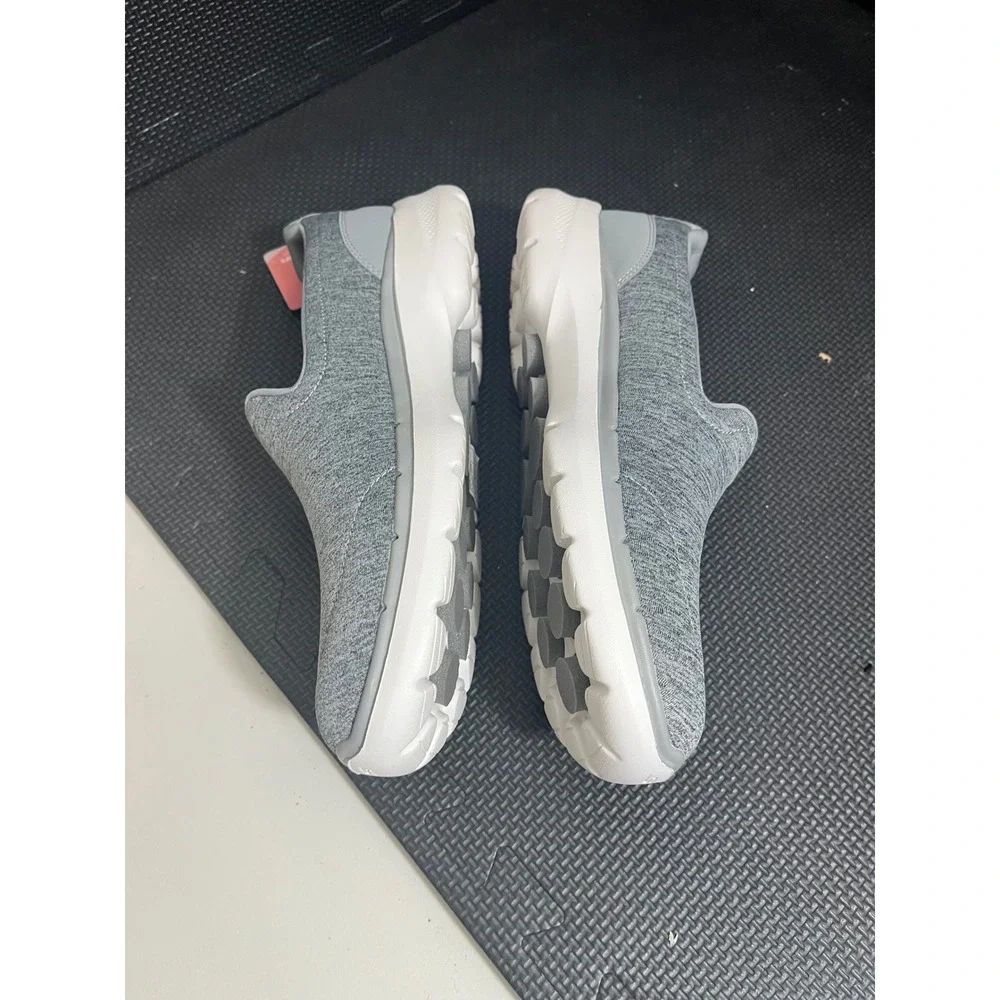 NEW Skechers GoWalk‎ 6 Slip On Womens 10 Grey Heathered Walking Shoes 124507 GRY